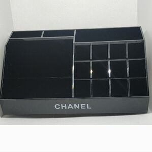 Chanel Black Makeup Organizer